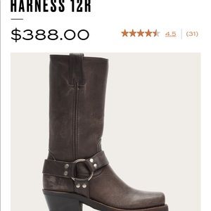 Frye Harness 12R size 8